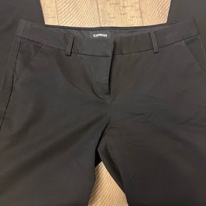 EXPRESS columnist slim flare low rise